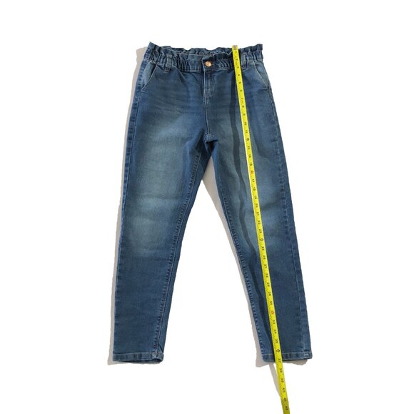 Victory Heart Girls Size 16 (fits 27/28 Elastic Waist) Blue High Rise Jeans - Picture 2 of 12